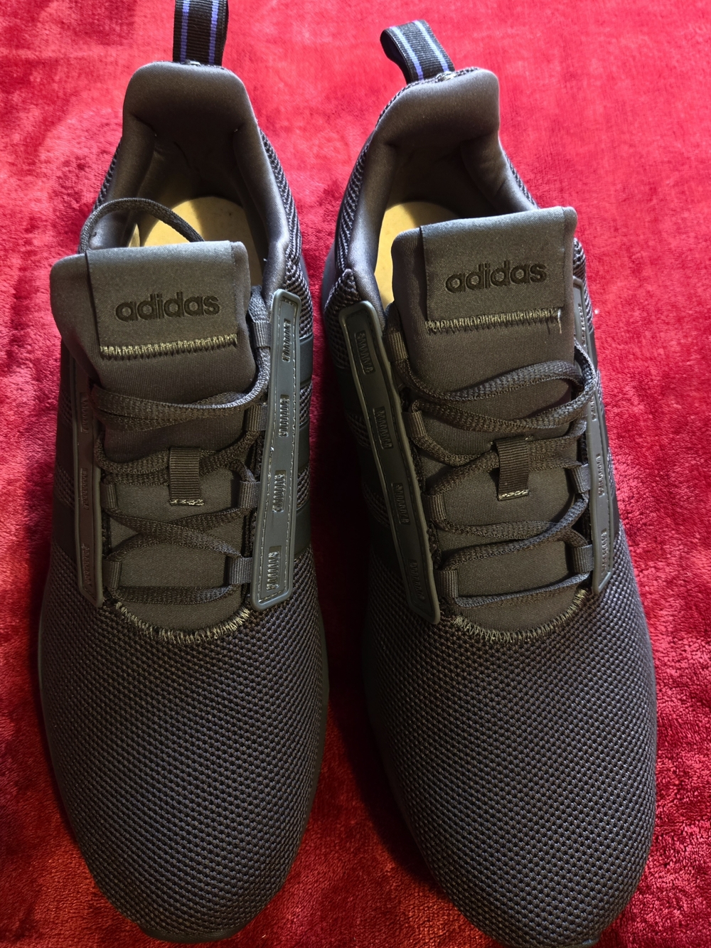 adidas Men’s Black Mesh Training Sneakers